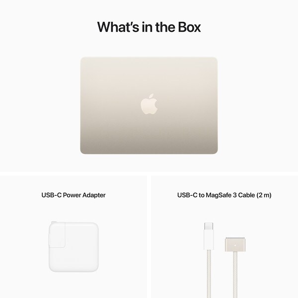 apple 13 inch macbook air starlight